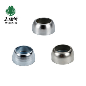 Wukeshu Ball Flange Seat 25mm Stainless Steel Wall Mount <b>Wardrobe</b> <b>Hardware</b> - Product Image 5