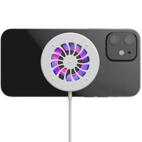 Ventilateurs de refroidissement de chargeur rapide sans fil magnétique portable 15W pour iPhone et appareil photo