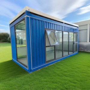 Conteneur pliable extensible rectangulaire, maison minimaliste en conteneur - Product Image 4