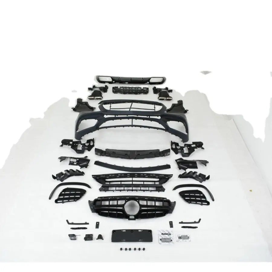 Preço de fábrica E-classe w213 UM estilo body kit apto para W213 amortecedor dianteiro grade dianteira difusor traseiro silenciador kit de dicas corporais para carros