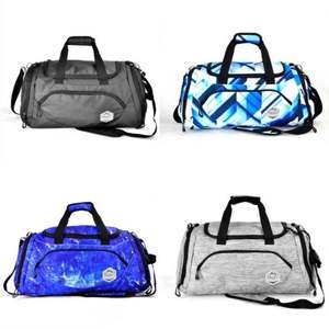 Bolsa de Viaje Deportiva para Exteriores con Compartimento Independiente para Zapatos, Separación de Seco y Húmedo, Bolsas de Gimnasio - Product Image 6