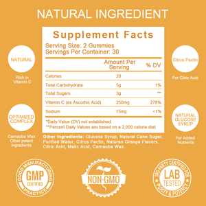 Özel Marka <span class=keywords><strong>C</strong></span> Vitamini Jelibonları Doğal Aromalı Organik <span class=keywords><strong>C</strong></span> Vitamini Organik Tabletler Sağlık Takviyeleri - Product Image 6