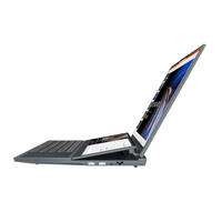Nouveau design d'ordinateur portable double écran 16 pouces + 14 pouces à écran tactile ordinateur portable WIN 11 Core i7 double écran