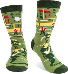 Chaussettes en coton à imprimé football « Ne pas déranger », chaussettes de sport amusantes et respirantes pour le jour du match et les cadeaux - Product Image 6