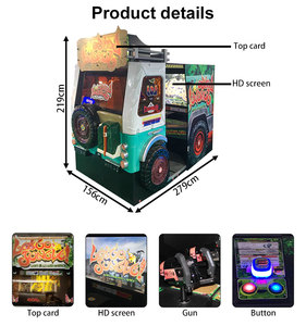 Macchina da Gioco Arcade con Pistola Simulatore a Moneta, Gioco di Avventura nella Giungla: Let's Go Jungle - Product Image 6