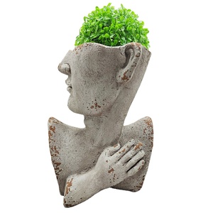 <span class=keywords><strong>Pot</strong></span> <span class=keywords><strong>de</strong></span> fleurs en céramique pour l'extérieur, décoration <span class=keywords><strong>de</strong></span> jardin, maison, nouveau design - Product Image 4
