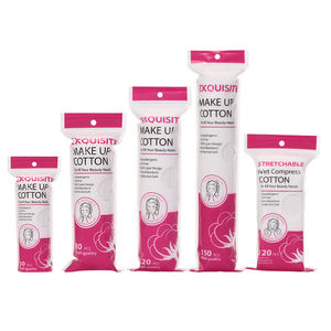 LMLTOP, nueva serie, almohadillas de algodón para desmaquillador, almohadilla facial de algodón redonda para el cuidado de la piel, compresa húmeda, almohadilla de algodón estirable, Z10-106 - Product Image 1