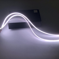 DRL-Streifenleuchte RGB Auto-Türwarnleuchten Farbwechselnde Blitzlichter 5050 60cm LED-Streifenlampe Atmosphärenlicht
