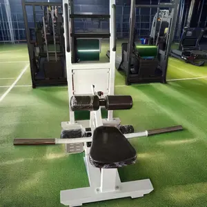 Etkili kalça eğitimi ve itme egzersiz için Fitness için ticari spor salonu ekipmanı çelik kalça itme makinesi