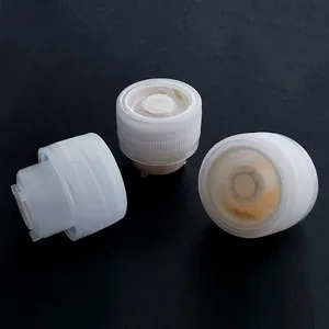 Factory Wholesale 30mm Pe Plastic Single Use Press Juice Powder Cap For Beverage Mineral Water Bottle