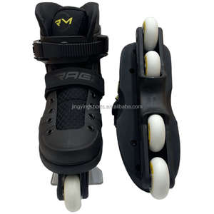 工場卸売 カスタム キッズ 調整可能スピードプレイヤー ストリートスタントスケート UFS アグレッシブ インラインローラー クローム ABEC-9 ベアリング - Product Image 4