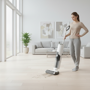 Usine <span class=keywords><strong>pas</strong></span> <span class=keywords><strong>cher</strong></span> prix professionnel sol <span class=keywords><strong>aspirateur</strong></span> machine sans fil ménage Rechargeable humide <span class=keywords><strong>et</strong></span> sec dispositif de rangement - Product Image 6