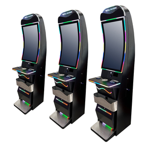 Qiqu America ตู้เกม8 in 1, ตู้เกมสำหรับเล่นเกมที่ใช้ทักษะวิดีโอโค้งโค้งขนาด43" - Product Image 1