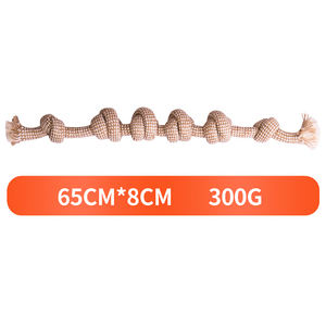 9 Packs sürdürülebilir doğal pamuk kenevir organik sert halat köpek oyuncak çiğnemek Set kenevir köpek oyuncak - Product Image 5