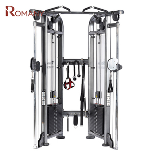 Equipo de Gimnasio Comercial Romany, Máquina de Entrenamiento de Fuerza con Pesas, Entrenador Funcional con Doble Polea Ajustable - Product Image 1