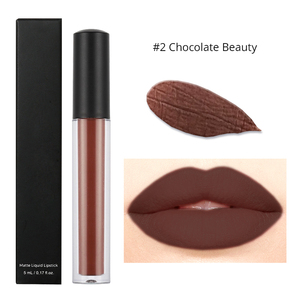 Commercio all'ingrosso A Buon Mercato Cosmetici Impermeabile di Lunga Durata Velluto Opaco di Marca Trucco Nude <span class=keywords><strong>Nero</strong></span> Liquido <span class=keywords><strong>Rossetto</strong></span> - Product Image 3
