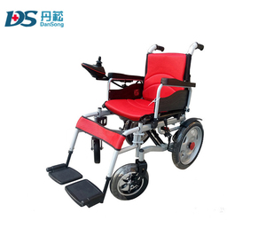 Điện gấp di động di động ngả có thể gập lại bánh xe điện ghế điện tử Xe lăn cho người khuyết tật - Product Image 2