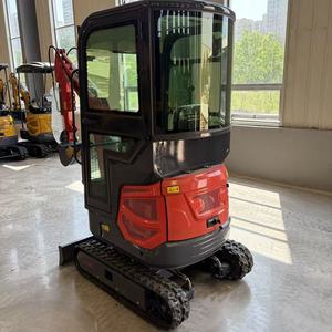 Mini Excavadora Más Vendida con Motor, Mini Excavadora de Orugas con Giro Lateral, Antivuelco, Capacidad de Cucharón de 0.35m, Alta Eficiencia - Product Image 5