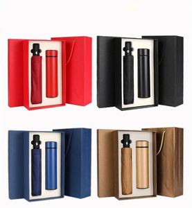 Custom Logo Luxury <b>Gift</b> <b>Box</b> Set Corporate Business Promotions Automatic Umbrella Stainless Steel Flask Mug Personalized Silk - Product Image 2