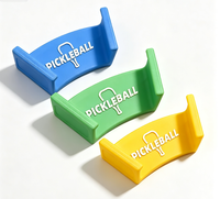 Support mural en plastique pour raquettes de padel et de pickleball, personnalisable avec logo OEM/ODM, accessoires de rangement