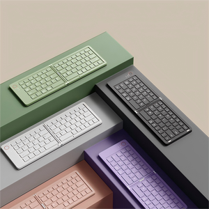 Eweadn B023 67 Key Xách Tay Có Thể Gập Lại Cho <span class=keywords><strong>Bluetooth</strong></span> Bàn Phím Không Dây Sạc USB Giao Diện Cho Văn Phòng Máy Tính Bảng Máy Tính Xách Tay Hoặc Điện Thoại - Product Image 6