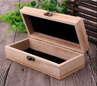 Organisateur de lunettes gravé au Laser OEM, étui d'emballage de lunettes de soleil Vintage avec Logo personnalisé en bois