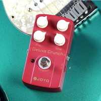 Pédale de distorsion pour guitare JOYO JF-39 DELUXE CRUNCH, son brillant à gain élevé, effet de distorsion classique pour le punk/ska/fusion
