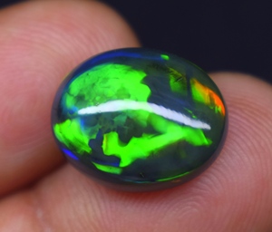 Ópalo Natural de Alta Calidad de 6.6 CT, Corte Ovalado, Cabujón, Gema Suelta de 15.3*12.6*6.8 mm, Procedente de Rajasthan, para la Elaboración de Joyas - Product Image 2