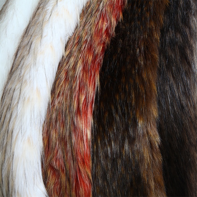 Ткань из искусственного меха енота для воротника