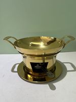 Ensemble de réchauds de buffet en acier inoxydable avec brûleur à alcool pour réchauffer les aliments lors de fêtes, buffets, mariages et événements de traiteur