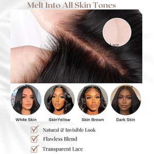 Perruques Courtes Bob en Cheveux Humains Vierges Brésiliens 100% Naturels, Raides comme des Baguettes, avec Dentelle HD, Vente en Gros pour Femmes - Product Image 4