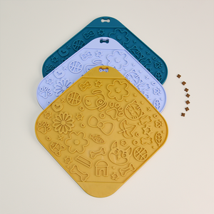 Alfombrilla para lamer, alfombrilla de silicona para mascotas, alfombrilla impermeable para comida de mascotas, alfombrilla de silicona para perros con ventosa - Product Image 3