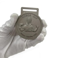 Médailles sportives modernes personnalisées en métal, alliage de zinc, or, argent, bronze, médaille d'escrime 3D avec ruban, logo et couleur personnalisés