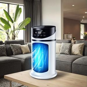 Xách Tay Mini Điều Hòa Không Khí Fan 3 Tốc Độ Điều Khiển Thông Minh ABS + Linh Kiện Điện Tử Thấp OEM Phòng Làm Mát Không Khí Ánh Sáng Ban Đêm Của Nhãn Hiệu - Product Image 1