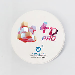 Yucera 4D Pro Multilayer Zirconia Khối Cho Đầy Đủ Vòm 14-Đơn Vị Cầu 98Mm Mở Hệ Thống Cao Mờ Cho Nha Khoa Phòng Thí Nghiệm - Product Image 2
