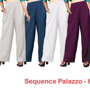 Pantalones Palazzo Negros de Pierna Ancha para Mujer, Cintura Alta, Ajuste Cómodo, Elegantes, Casuales, para Uso Diario, para Chicas, Damas, Oficina, Hogar - Product Image 1