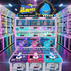 Machine de jeu à prix Shark Gunner pour 3 joueurs, équipement d'amusement de tir d'arcade commercial pour intérieur - Product Image 1