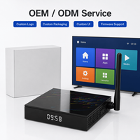TV Box Android WiFi 6 H618 2GB 16GB Decodificador de Video 4K HDR BT 5.0 USB 2.0 LAN SPDIF Set Top Box para el Hogar