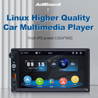 Model Murah F133 2 Din Stereo Mobil 7 Inch HD Radio Mobil BT FM Audio MP4 MP5 Player Autoradio Mendukung Kamera Mundur Radio Mobil