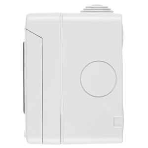 Vimar Eikon Arké Plana Grey 14903 IP55 impermeabile esterno Telecom Cabinet con 3 moduli in acciaio inox e alluminio - Product Image 3
