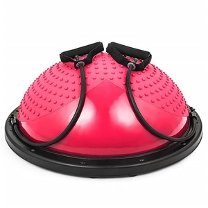 Balance Ball Trainer With Resistance Bands And Foot Pump, Inflatable - View #8
