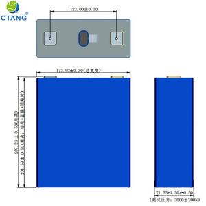 고출력 LifePO4 3.2V 280AH 재충전 가능한 LFP 배터리 태양광 에너지 저장 시스템 EV ESS용 - Product Image 6