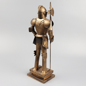Metal Artifact Photography Movie Props Ancient Retro <strong>Helmet</strong> Abstract <strong>Roman</strong> <strong>Soldier</strong> Model - Product Image 2
