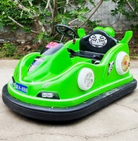 Voiture tamponneuse électrique lumineuse parent-enfant pour usage extérieur, équipement de divertissement rechargeable, couleur personnalisable pour jardin, fabriqué en Chine