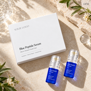 Suero Facial de Péptidos Azules OEM 10ml con Hialuronato de Sodio, Esencia Hidratante, Fabricante de Productos para el Cuidado de la Piel de Marca Privada - Product Image 6