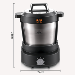 เครื่องทำฟูฟูไฟฟ้า RAF รุ่น 6.0 ลิตร 800 วัตต์ เครื่องทำยำบด อีบา อมาลา ปรับเวลาในการต้มได้ รุ่น R.7012 - Product Image 5