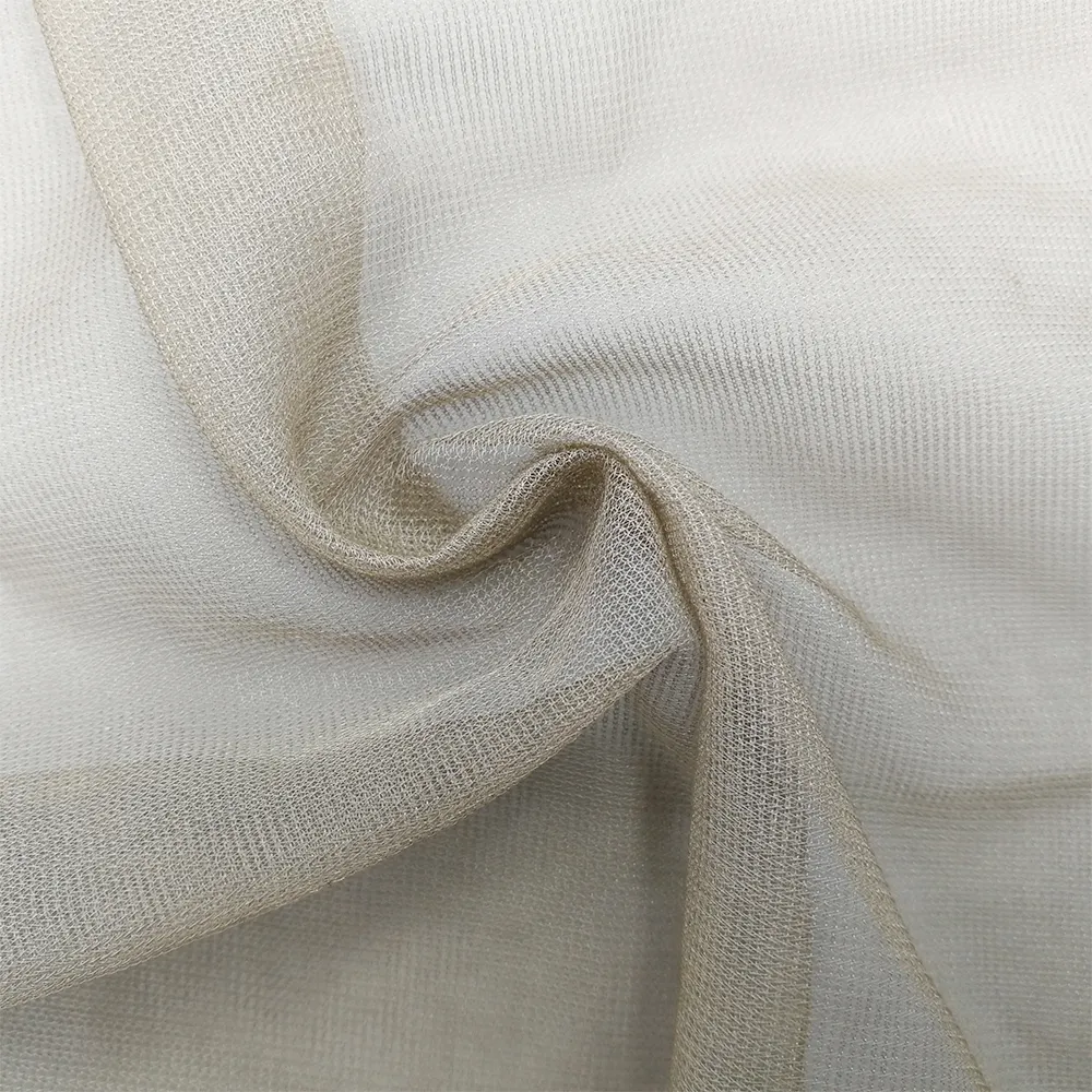 Protezione EMF Anti-radiazioni in fibra d'argento vestiti manica lunga top biancheria intima in fibra d'argento tessuto