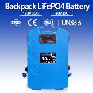แบตเตอรี่ลิเธียม LiFePO4 แบบกระเป๋าเป้สะพายหลัง POEAE ปรับแต่งได้ ความจุสูง 19.2V 30Ah สำหรับการใช้งานกลางแจ้งหลากหลายประเภท - Product Image 5