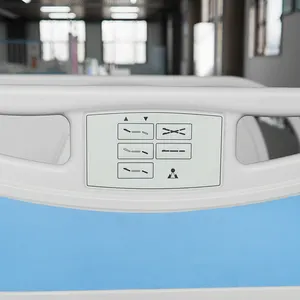 China Factory Supply 3 5 7 Functions Adjustable Fully Electric Hospital Bed With Mattress ICU Cardiac Bed
