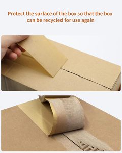 <span class=keywords><strong>2025</strong></span> mới cường độ cao tự nhiên sinh thái thân thiện nâu 2inch nhiệm vụ nặng nề có thể tái chế bền Kraft đóng gói Băng - Product Image 5